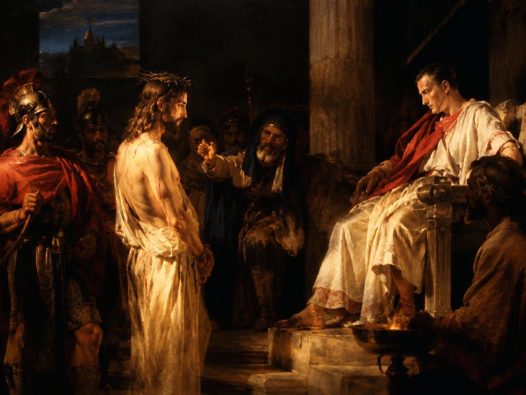 Jesus is condemned to death